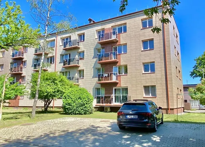 Neriesapartment No.2 Bedrooms Modern In Centrum Апартаменти Паланга